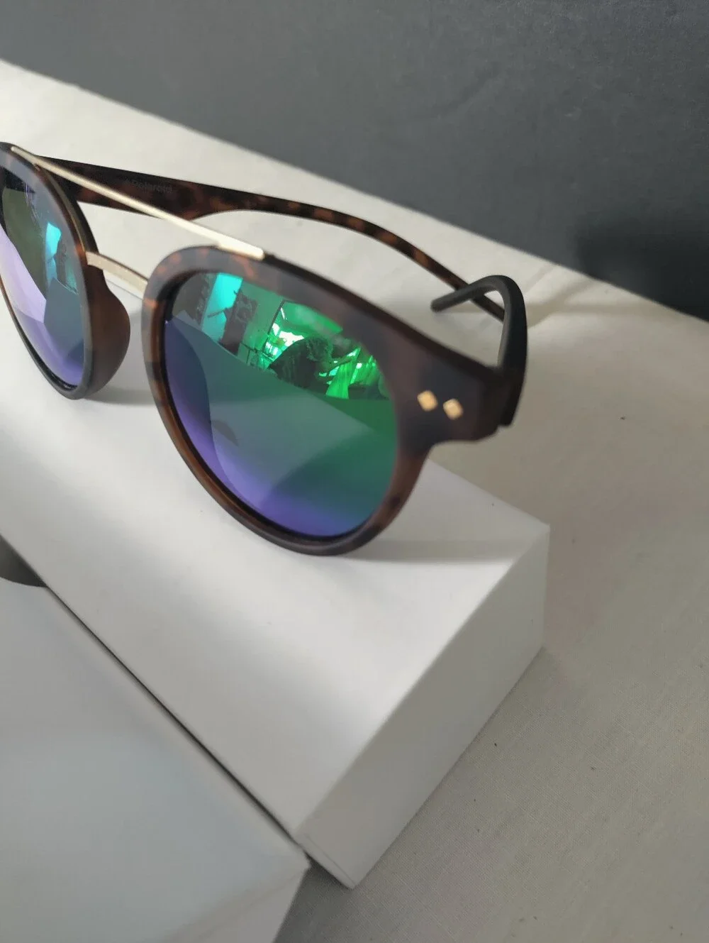 Polaroid tortoiseshell polarized lenses PLD6031/S N9P5Z 49 21 145 3 (EUC) (Nice)